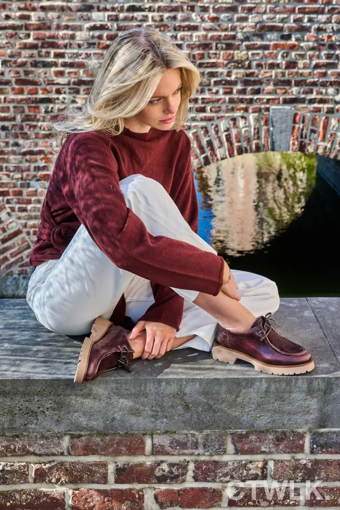 ebba noa leather bordo